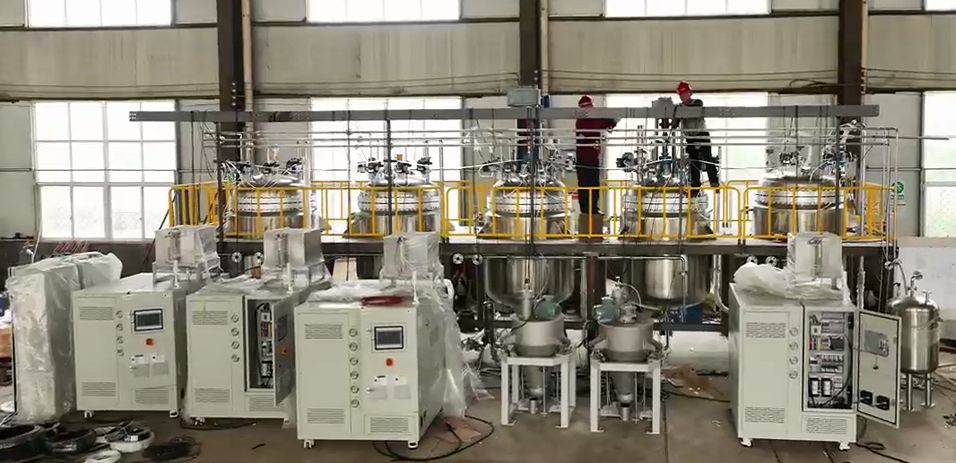 聚酰胺酸树脂合成生产线
